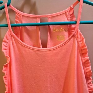 Lily Pulitzer pink tank top large